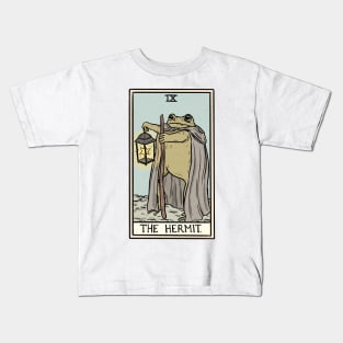 The Hermit Toad Tarot Kids T-Shirt